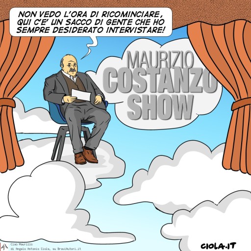 ▷ Ciao, Maurizio!, opera di Angelo Antonio Ciola